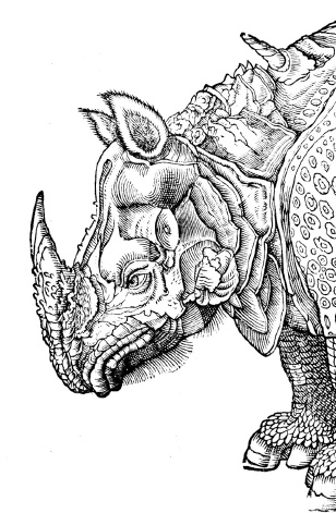 Preview of coloring page from a 1634 book by Ambroise Paré.