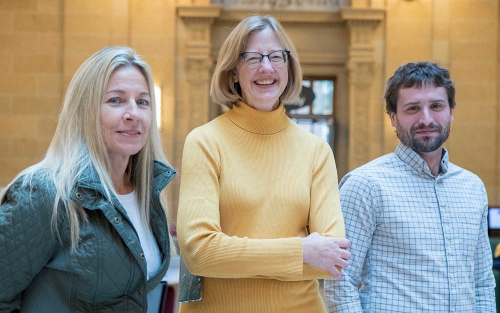 Lisa Wissbaum, Jan Fransen, and Alex Cramer