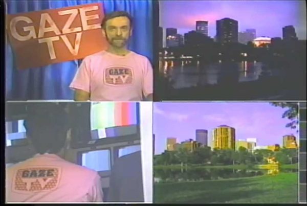 GAZE-TV — four images from the TV show.