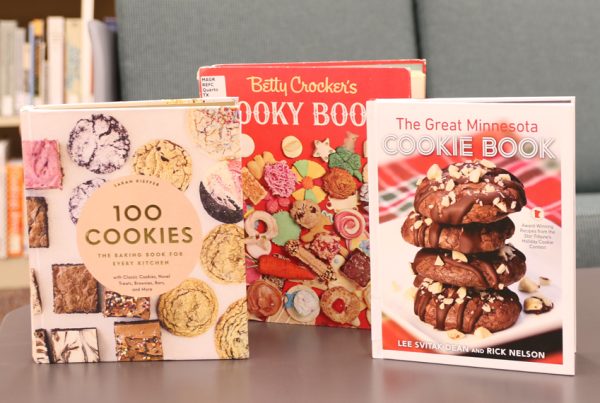 three Minnesota cookie books