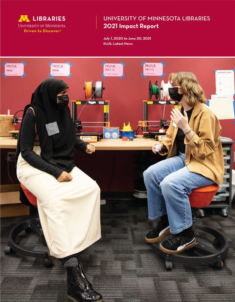 Cover: 2021 Libraries Impact Report