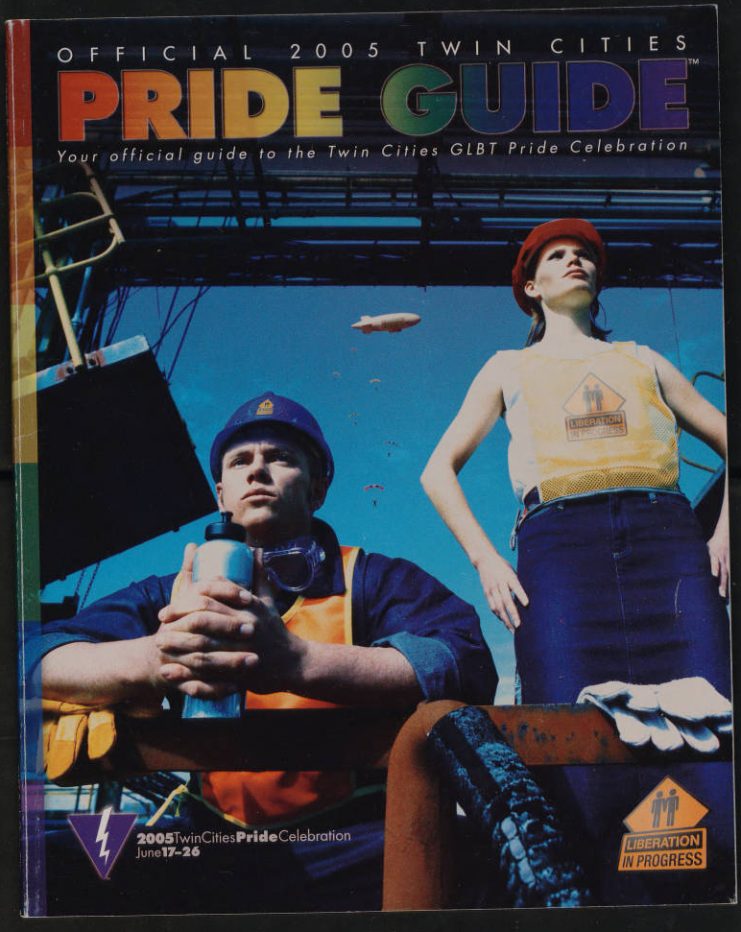 By 2005, the Pride guide was more than 80 pages long; its theme was “Liberation in Progress.”