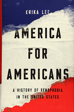 Book cover for America for Americans, by Erika Lee
