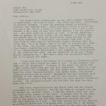 Hall Letter to Bly 5-10-1994
