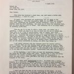 Hall letter to Bly: 4-8-85