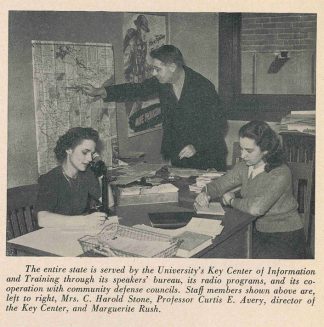 Key Center of War Information staff. The Minnesota Alumni Weekly: Special War Activities Issue, May 2, 1942. University Archives.