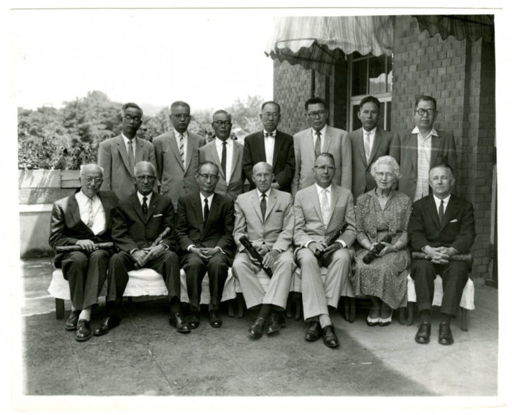 Photograph of members from Seoul National University and the University of Minnesota. Date unknown. Source: University of Minnesota Archives, Arthur E. Schneider Papers (uarc 1142).