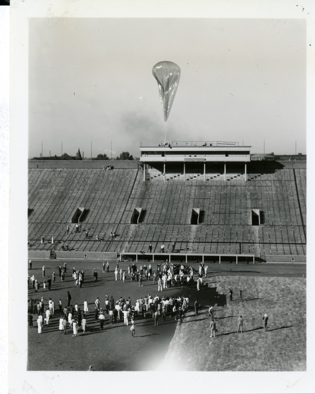 Cellophane Stratosphere Balloon Experiment by Dr. Jean Piccard, 1936, available at http://brickhouse.lib.umn.edu/items/show/325.