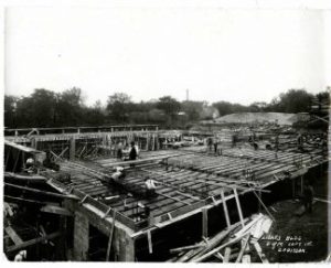 Walter Library construction