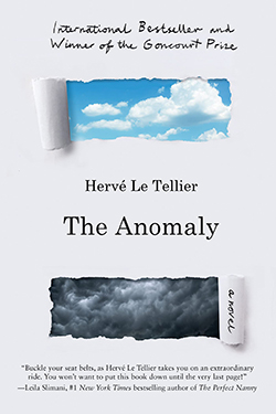 Book cover for The Anomaly, by Herve Le Tellier
