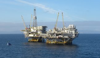 Off-shore oil drill