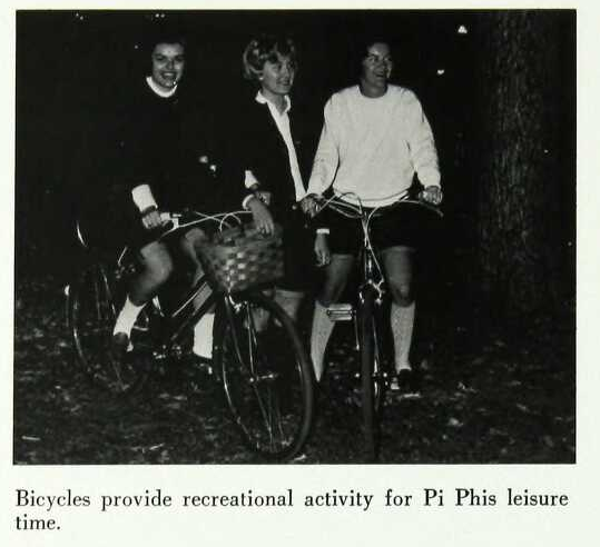 Members of Pi Beta Phi sorority in the 1963 Gopher Yearbook. Available at http://purl.umn.edu/134868