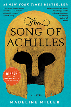 Book cover for Song of Achilles, by Madeline Miller