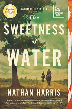 Book cover of The Sweetness of Water by Nathan Harris