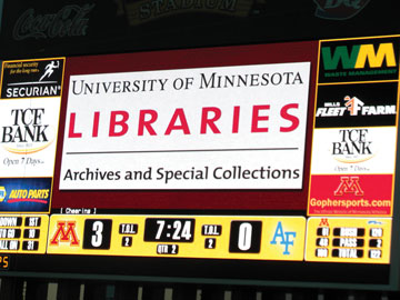 Libraries on the Scoreboard
