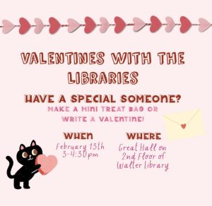 Valentines with the Libraries promotional image.