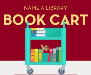 Name a Library book cart logo.