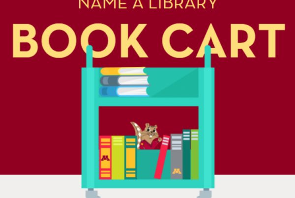 Name a Library book cart logo.