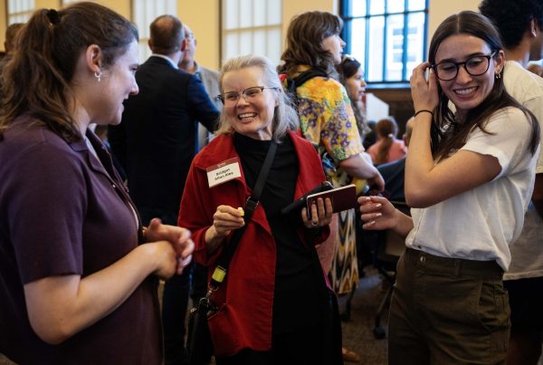 Students particpate in the Minimum Viable Product Challenge, as well as the student showcase and investor panel, for Founder's Day at Walter Library on Wednesday, May 8, 2024. (Photo/Adria Carpenter)