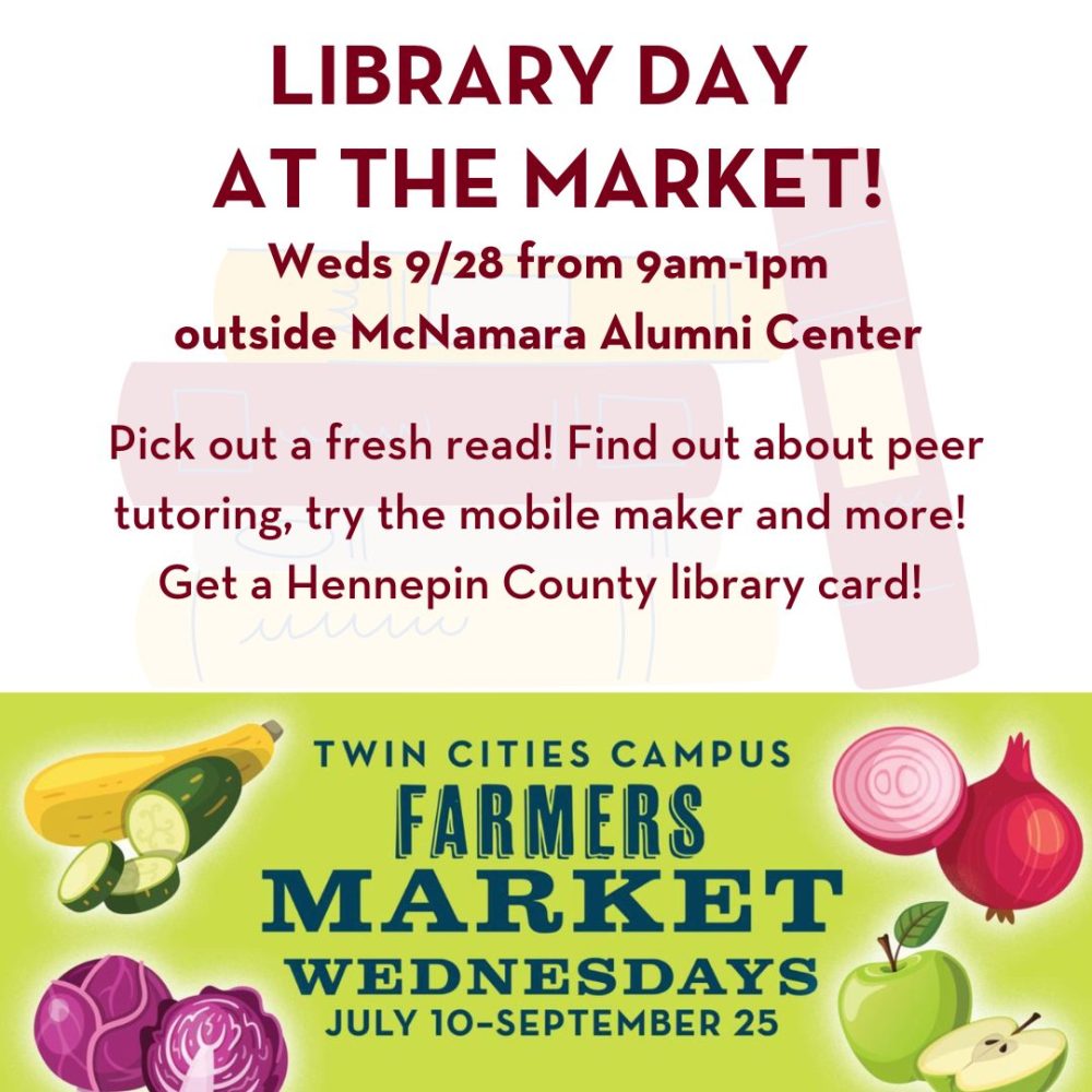 Library Day flyer.