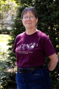 Katherine Chew poses for a portrait on Friday, August 30, 2024. After 45 years as a librarian, Chew is retiring in November. (Photo/Adria Carpenter)