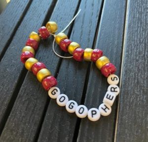 Go Gophers bracelet