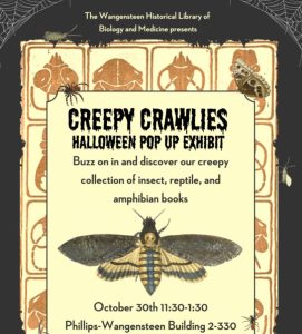 poster for Creepy Crawlies pop up