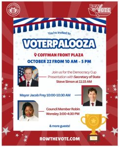 Voterpalooza poster