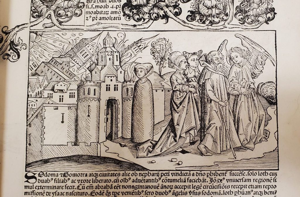 Black and white image illustrating the quoted text.