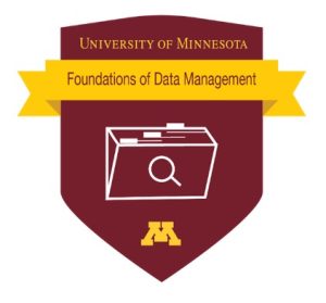 Foundations of Data Management Badge.
