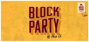 Homecoming Block Party logo 