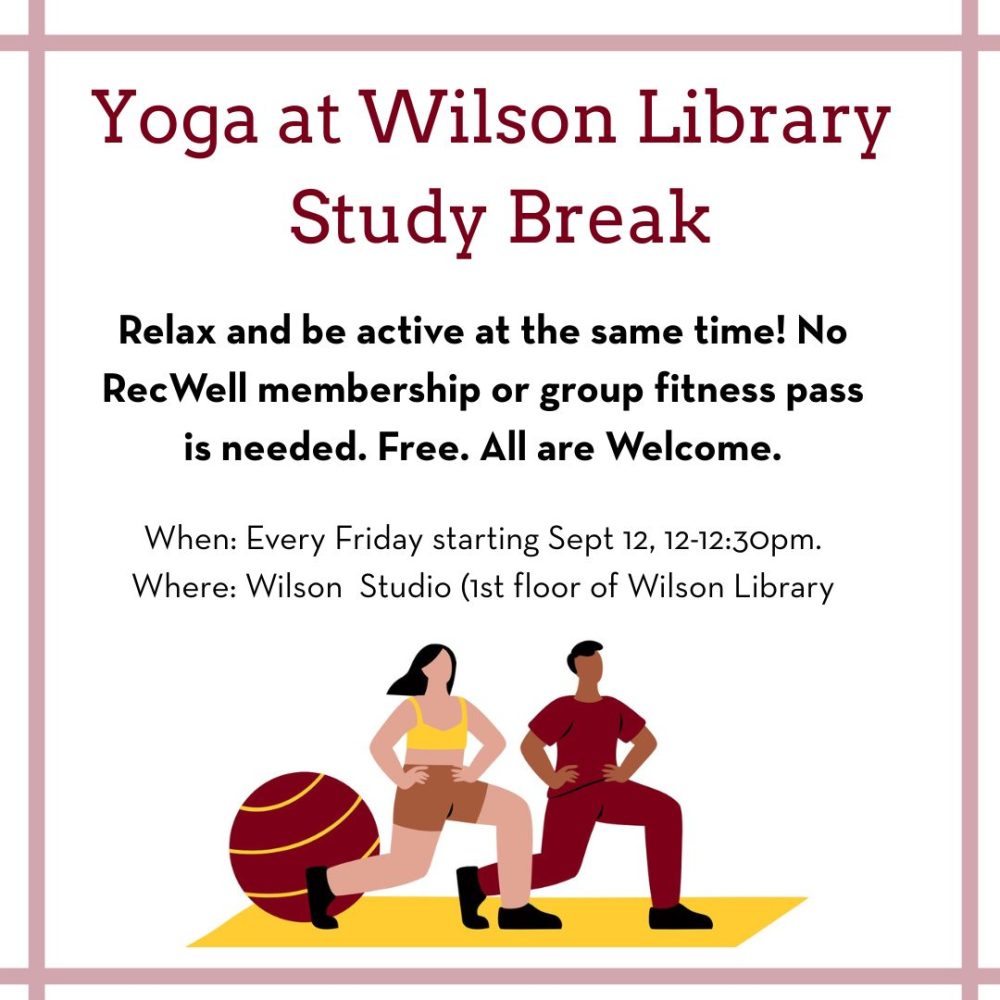 Yoga at Wilson logo.