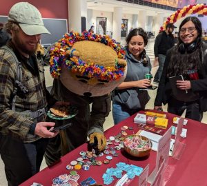 Libraries table at Veterans Appreciation Event