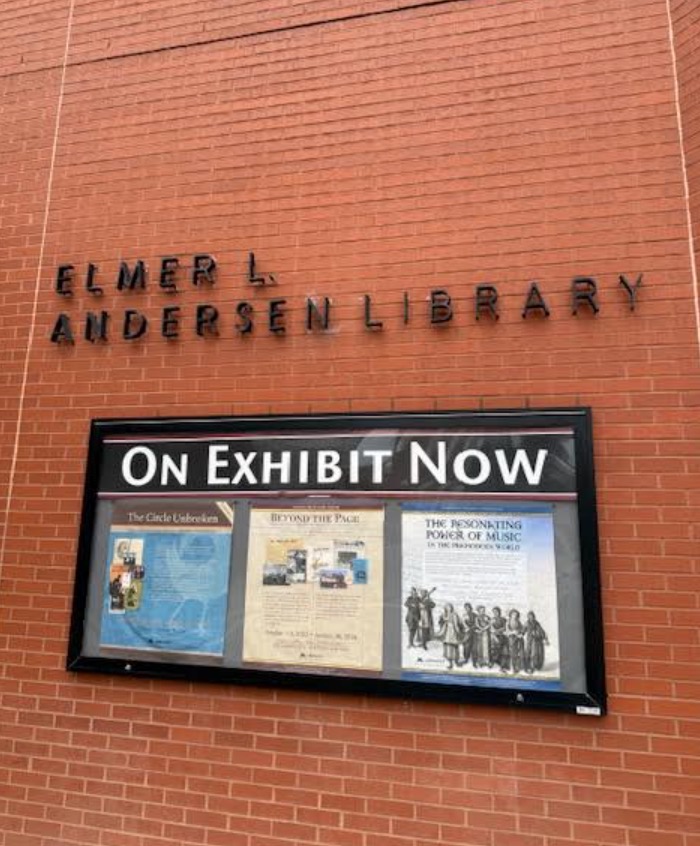 Andersen Exhibit posters Dec 2025