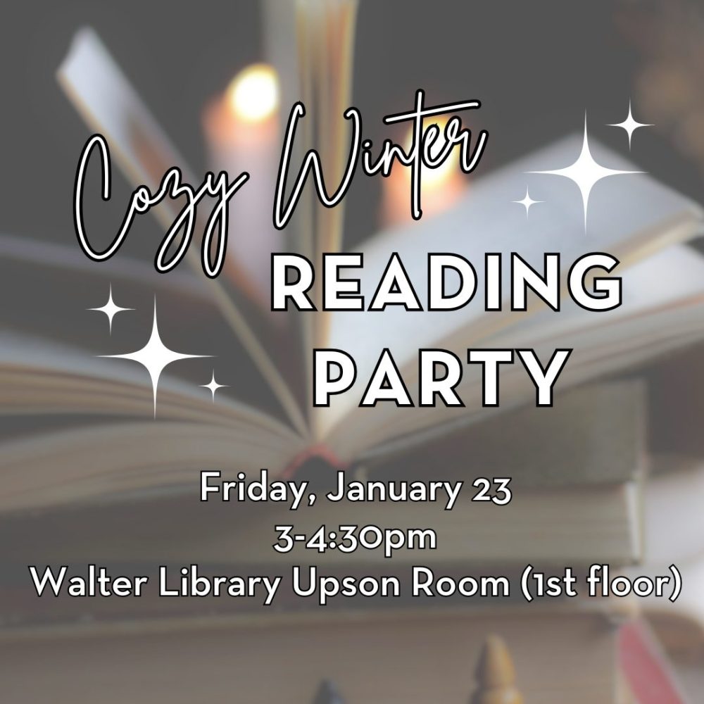 Cozy Reading Party logo