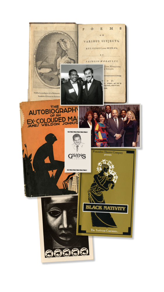 Givens Collection collage of archival materials